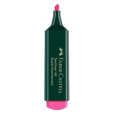 Fluor Faber-Castell Textliner 48 Pink